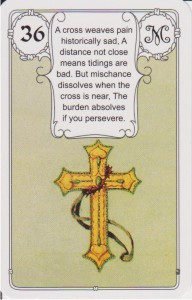 Cross Card Lenormand